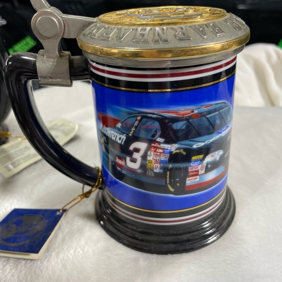 Franklin mint Dale Earnhardt collector tankards. Set of 5 - Picture 6 of 11